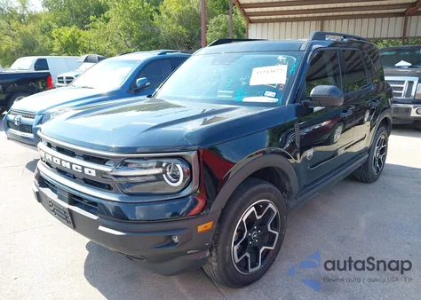 2022 Ford Bronco Sport Big Bend z USA, uszkodzony, nr VIN 3FMCR9B63NRD14835